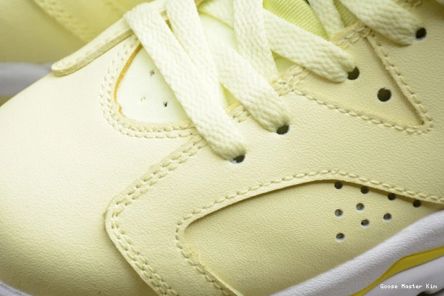 Floral Dynamic Jordan 6 Air Yellow 543390-800 Retro (GS) 0706